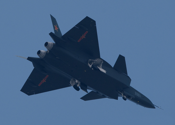 中国歼20隐形战斗机图片
