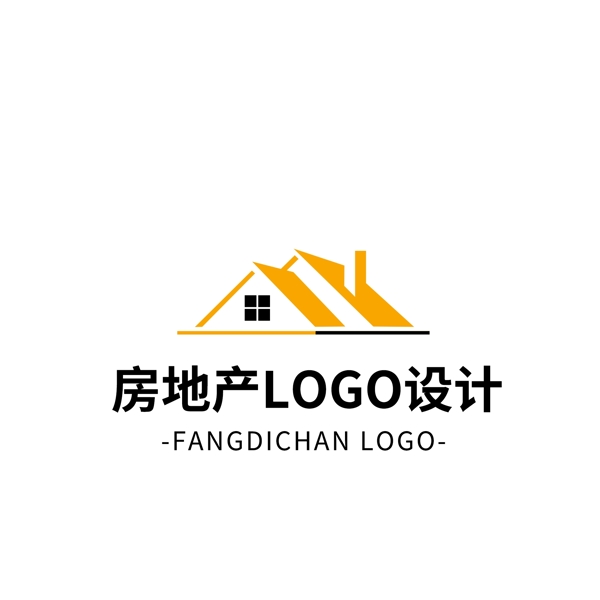 简约大气创意房地产logo标志设计