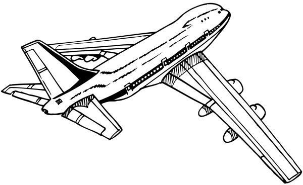 飞机交通工具矢量素材eps格式0015
