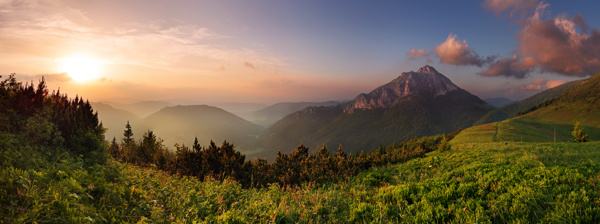 山峰图片