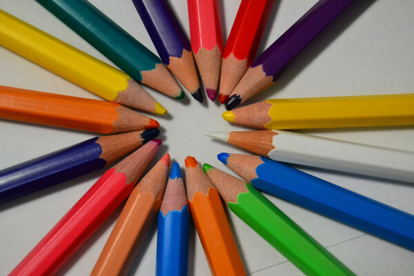 彩虹铅笔