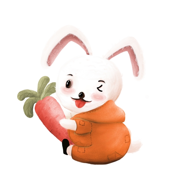 白兔和胡萝卜