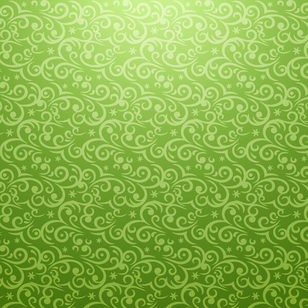 绿色装饰图案设计