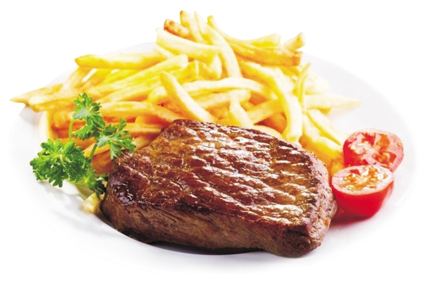 外国食物素材Steakfries