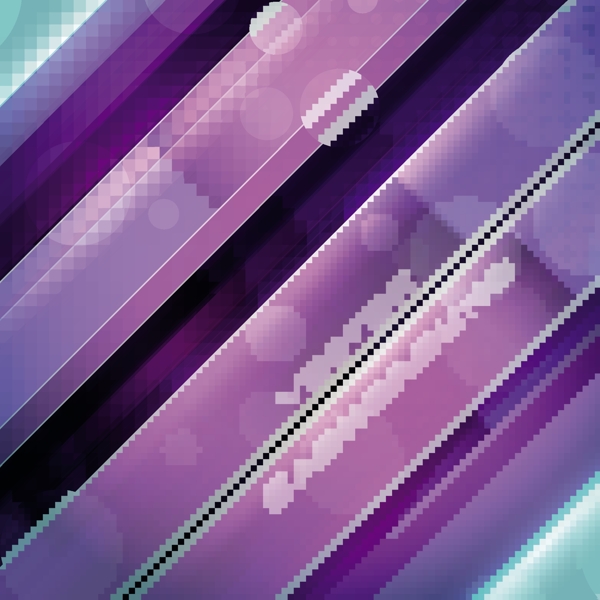 动感紫色精美背景矢量图