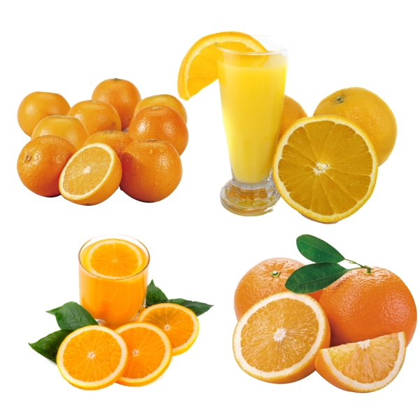 橙子素材图片