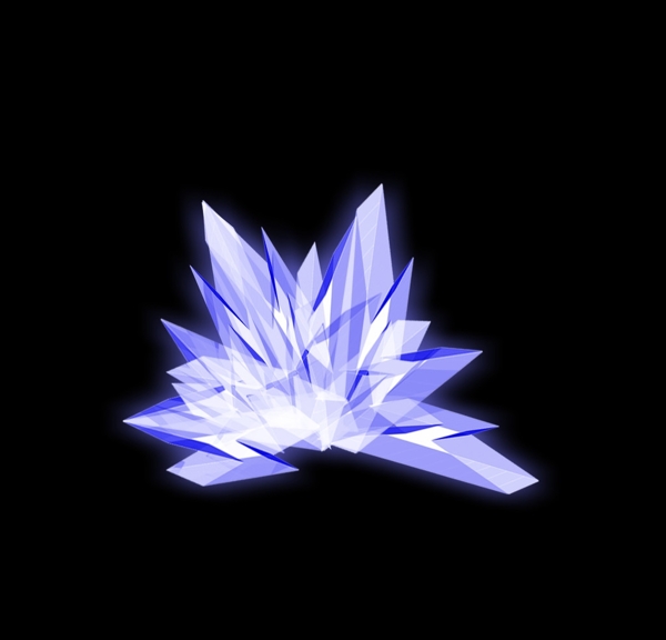 水晶蓝水晶游戏水晶图片