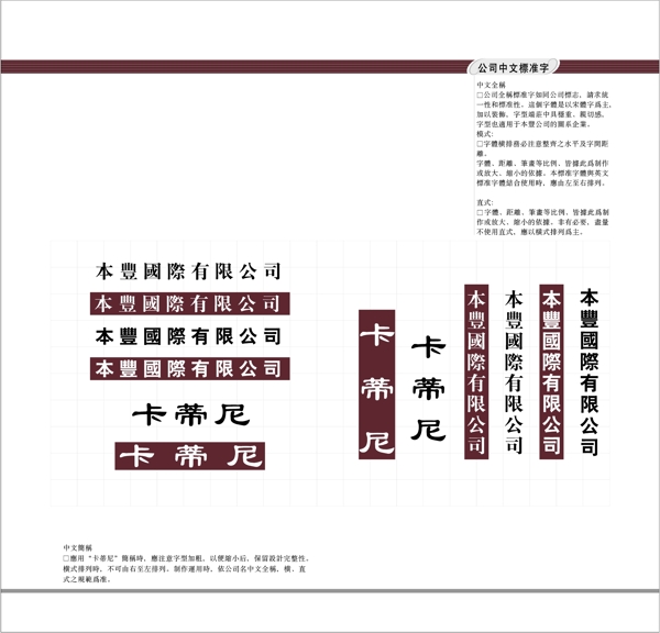 深圳本丰卡帝尼珠宝VIS矢量CDR文件VI设计VI宝典