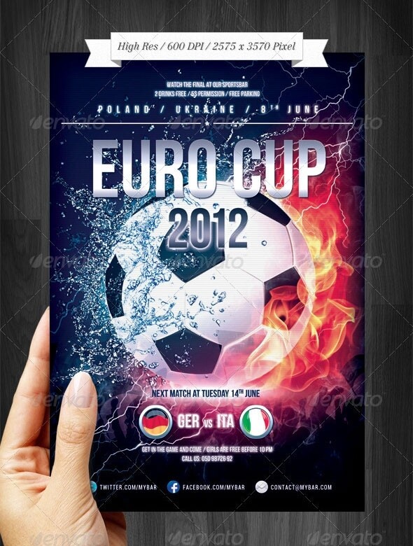 2012欧洲杯足球赛广告图片