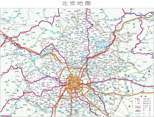 北京地图AICDR材料