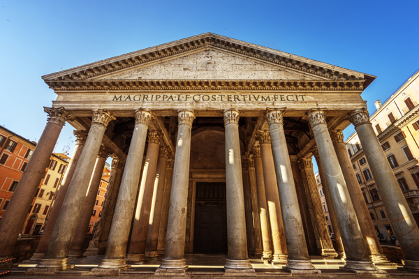 罗马建筑高清风景画