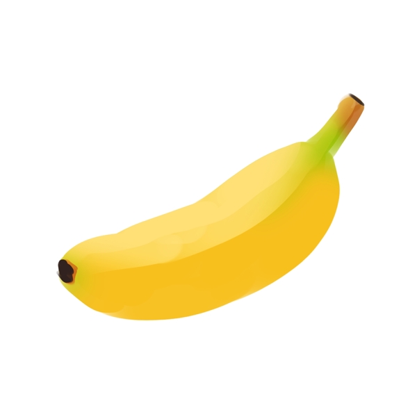 简易美味香蕉插画