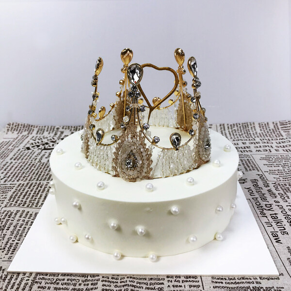皇冠蛋糕生日蛋糕