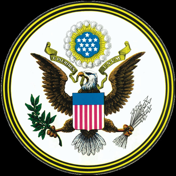 美国国徽图片免抠png透明图层素材
