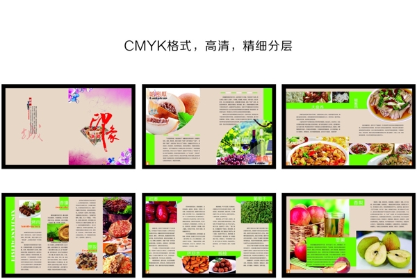 新疆美食画册
