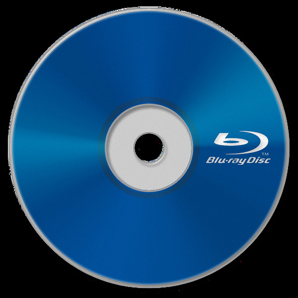 漂亮蓝色光盘免抠png透明图层素材