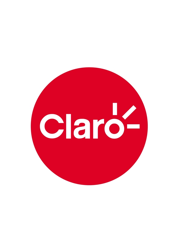 Clarologo设计欣赏Claro电信公司标志下载标志设计欣赏