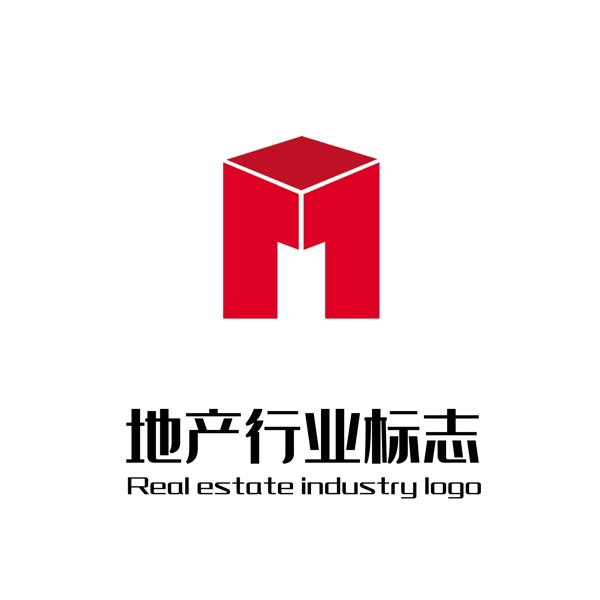 简约字母地产logo