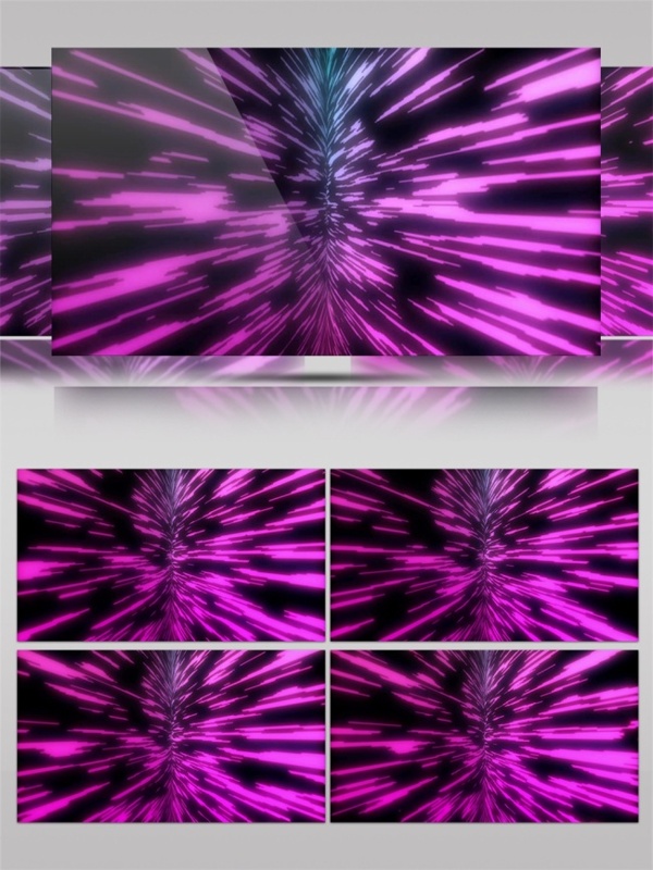 紫色璀璨光束动态视频素材