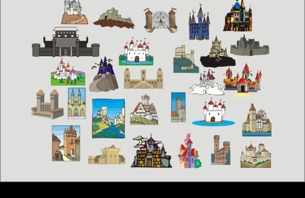 城堡建筑28种图片
