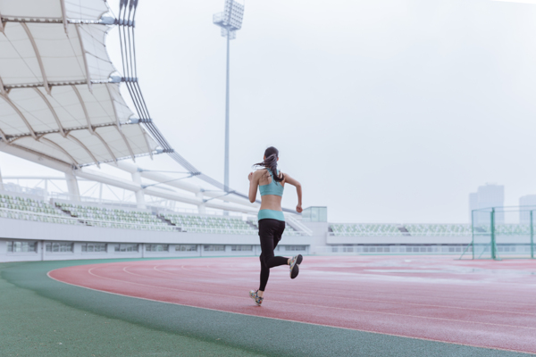 运动奔跑人物健康背景素材