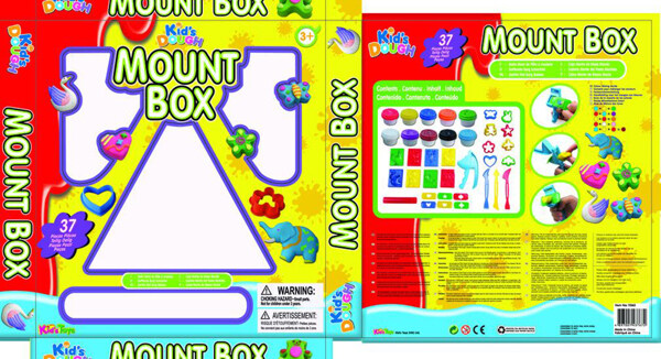 玩具彩盒包装图片模板下载