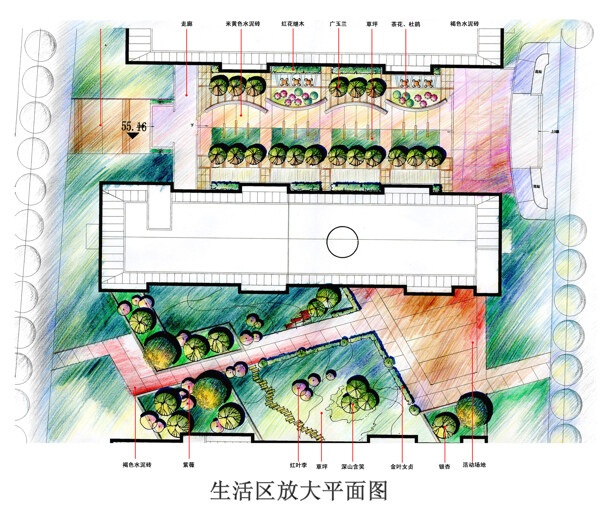 37.湖南城市学院校园景观设计