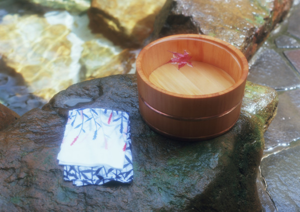 日本京岛风情民族风俗习惯沐浴洗澡spa温泉