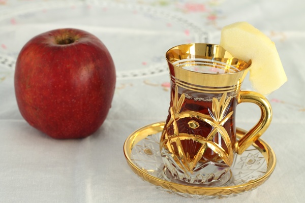 苹果与土耳其茶图片