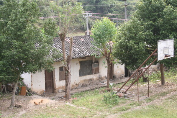 农村的旧学校