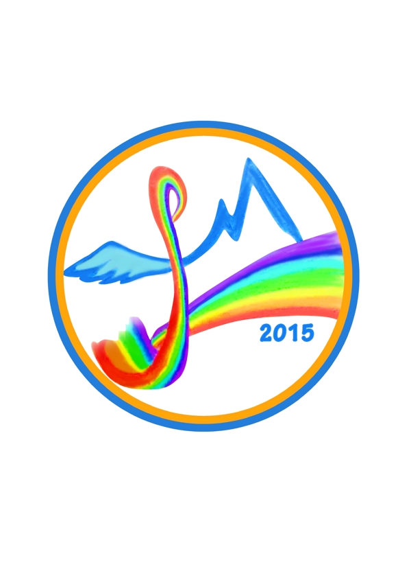 彩虹标志logo