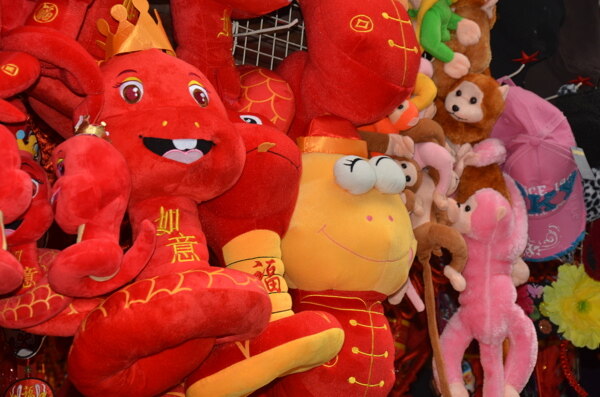 中国传统文化布玩偶图片