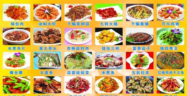 中式家常菜炒菜炖菜凉拌菜菜谱图片