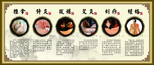 中医文化养生海报1