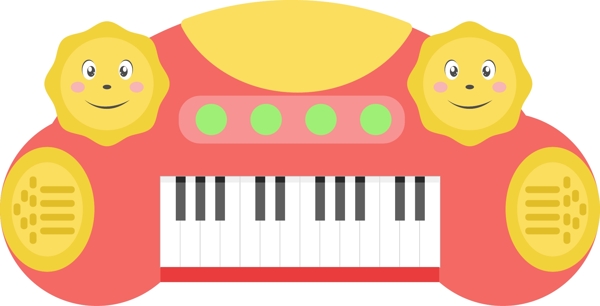 幼儿玩具粉色电子琴