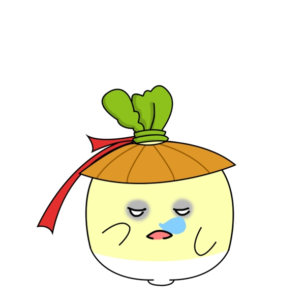 卜菜可爱卡通植物萝卜微信表情包