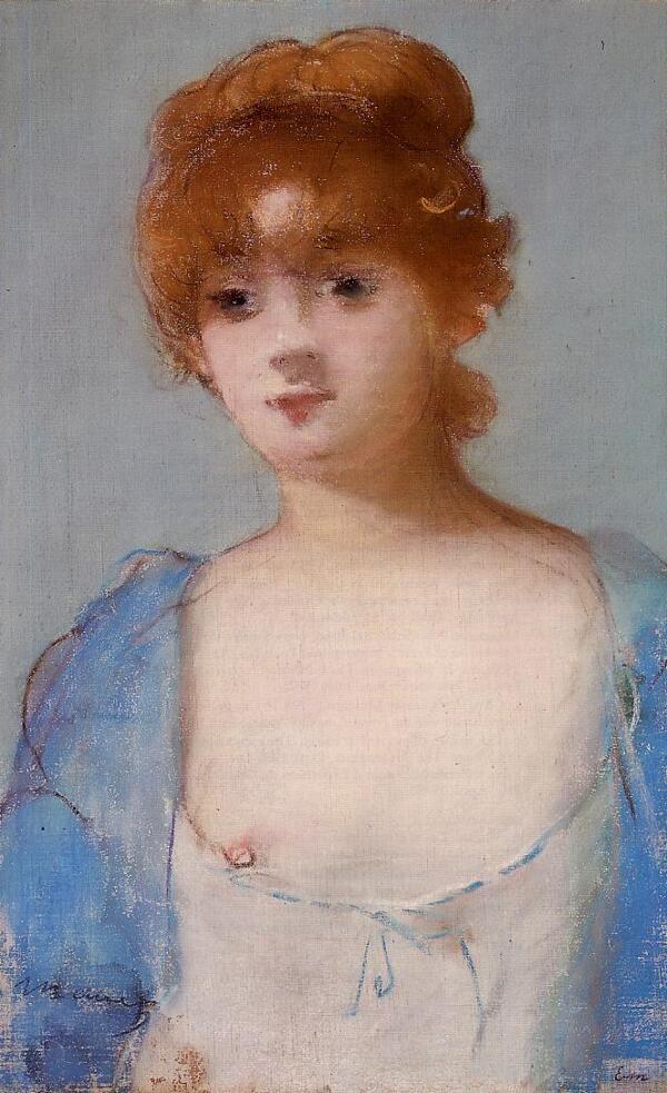 EdouardManet0037法国画家爱德华马奈EdouardManet印象派人物女性风景静物人体油画装饰画