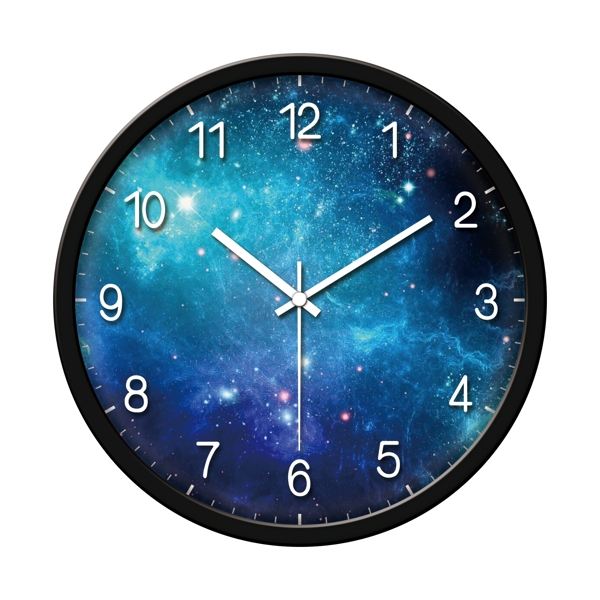 宇宙星空创意时钟