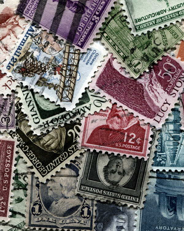 邮票背景素材图片