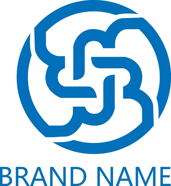 字母M企业矢量标志logo