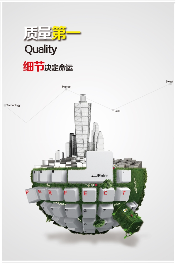 中讯科技企业文化展板图片