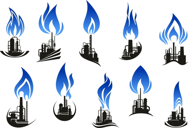 石油炼制工业标志图片