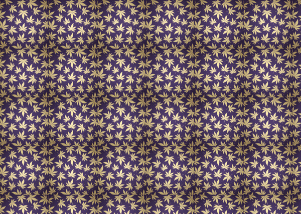 叶子图案底纹紫图片