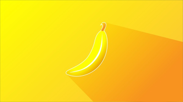 香蕉插图海报