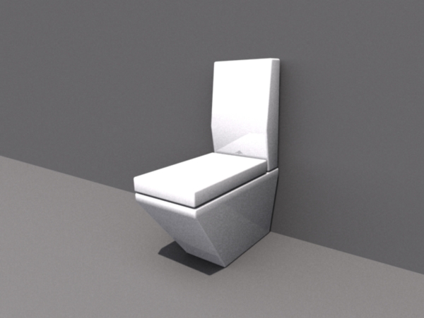 室内家具之坐便器0053D模型