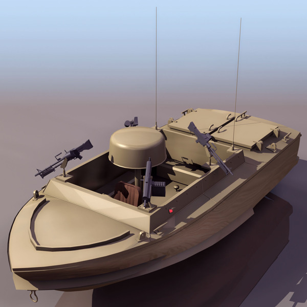 LSSC军用船模型01