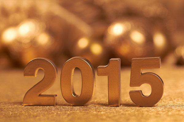 金色立体2015字体图片