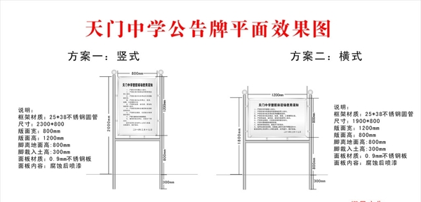 不锈钢展牌效果图片