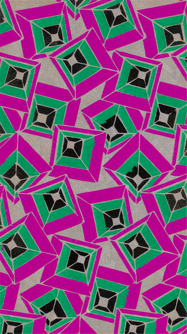 紫绿几何方形背景图片