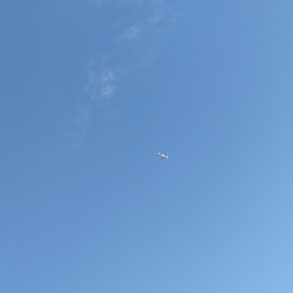 蓝色天空飞机